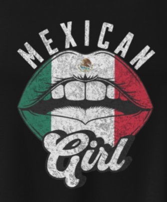 Mexican Girl Women’s crop top