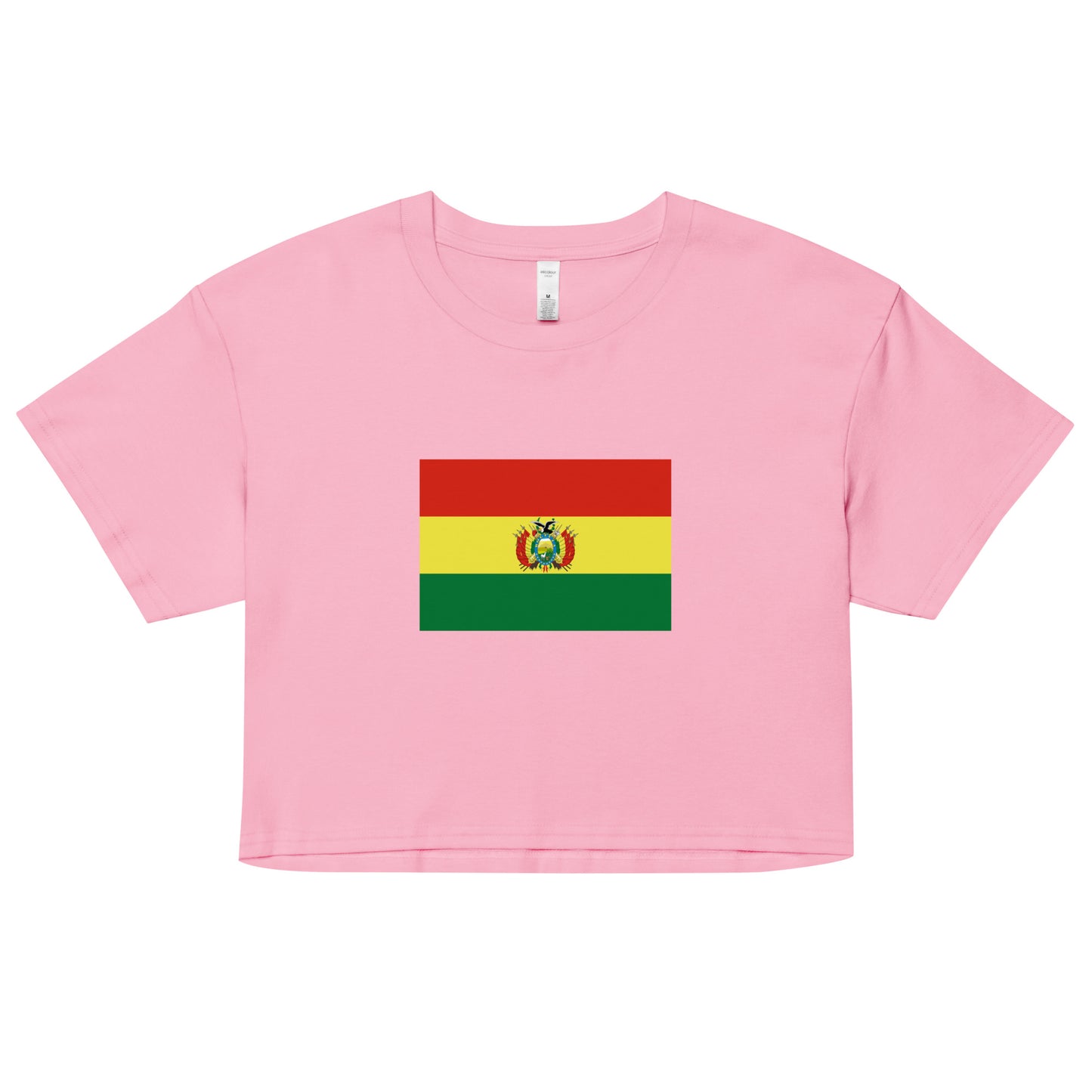 Bolivia Flag Women’s crop top