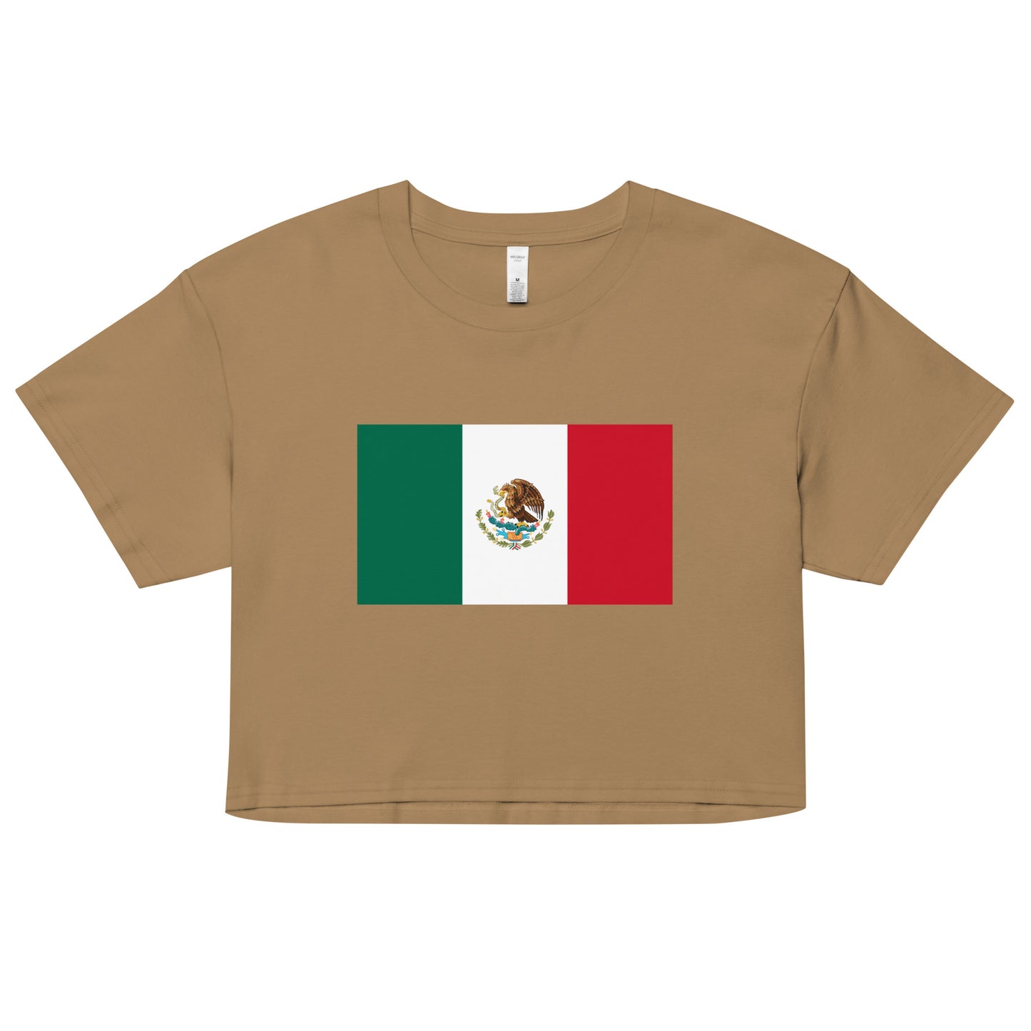 Mexico Flag Women’s crop top