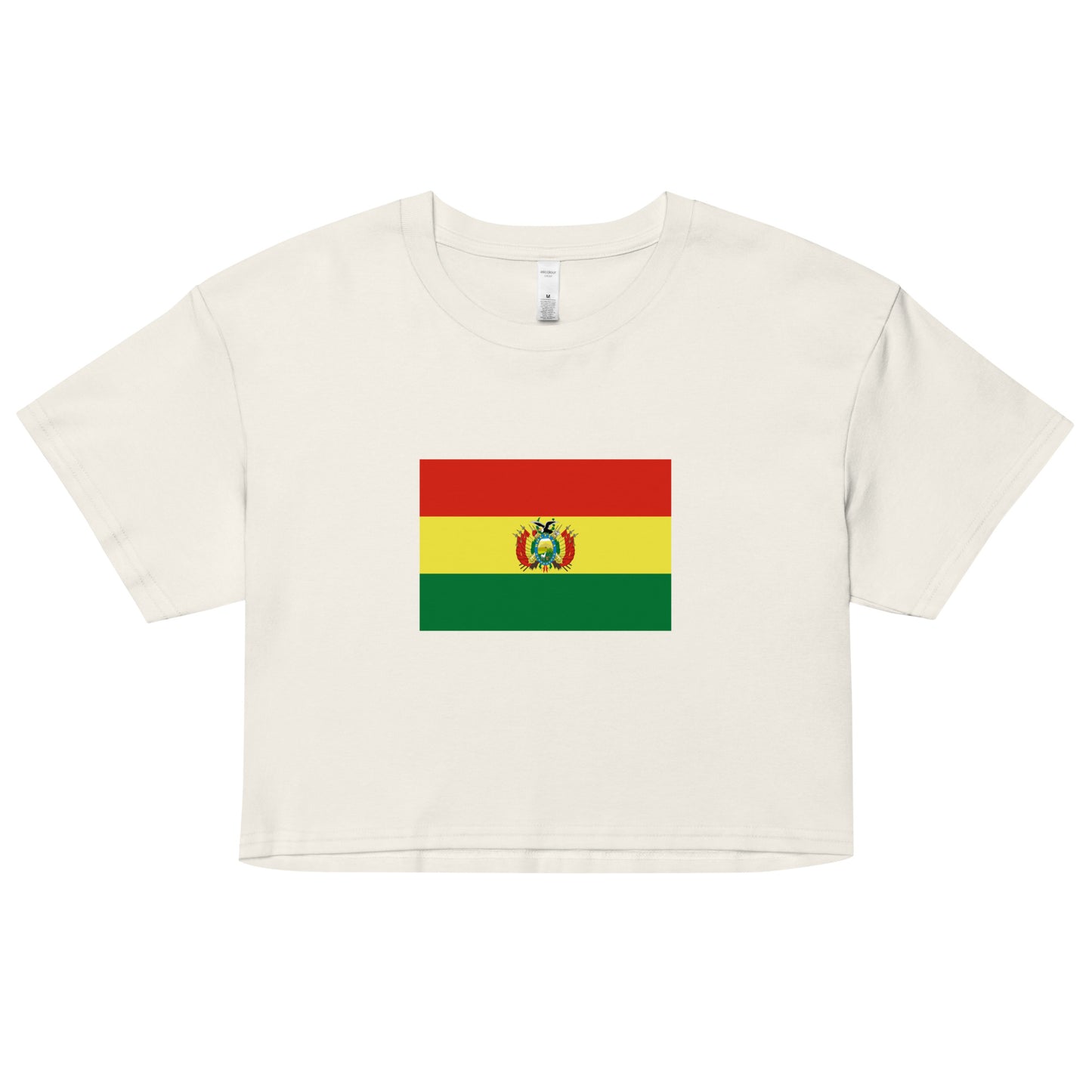 Bolivia Flag Women’s crop top