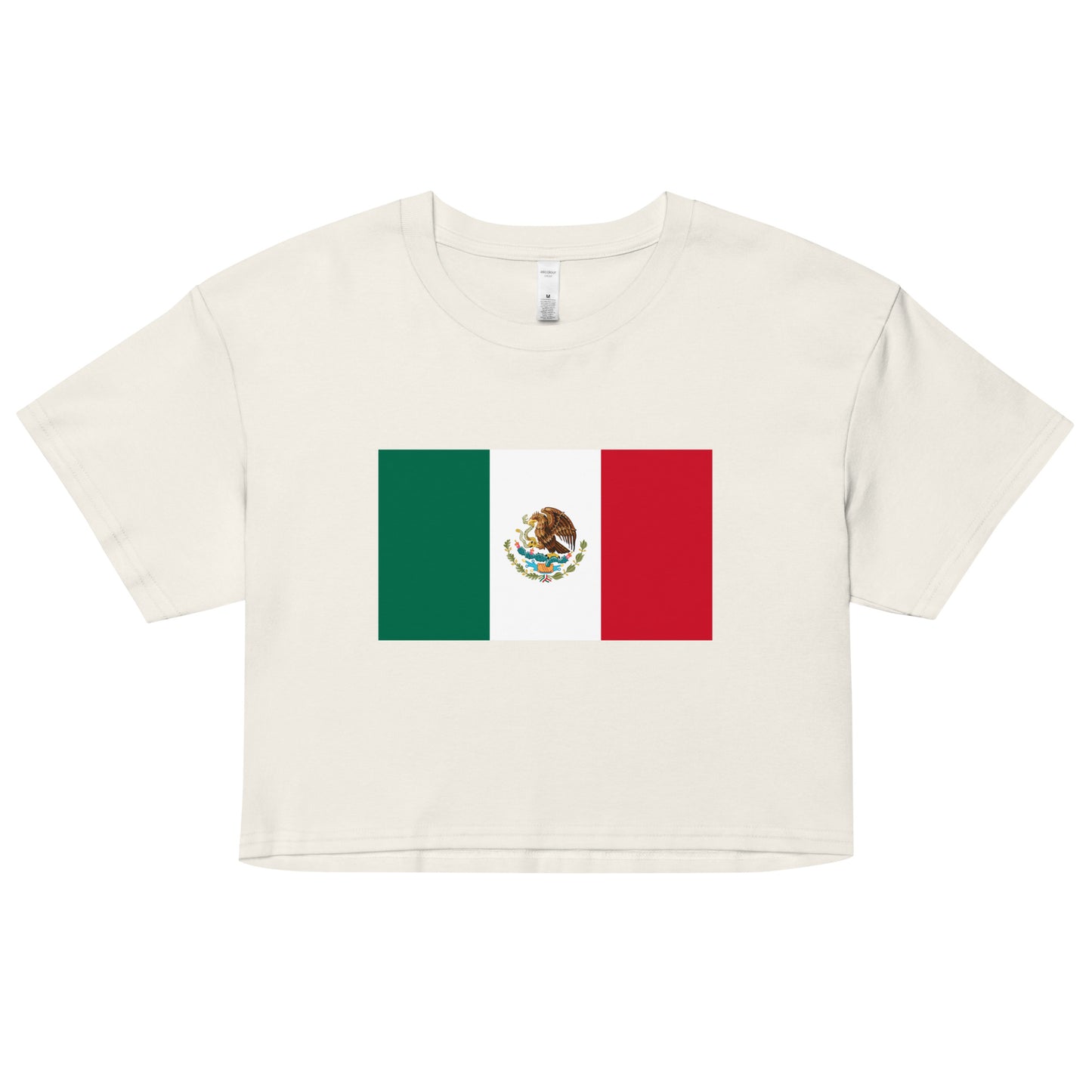 Mexico Flag Women’s crop top