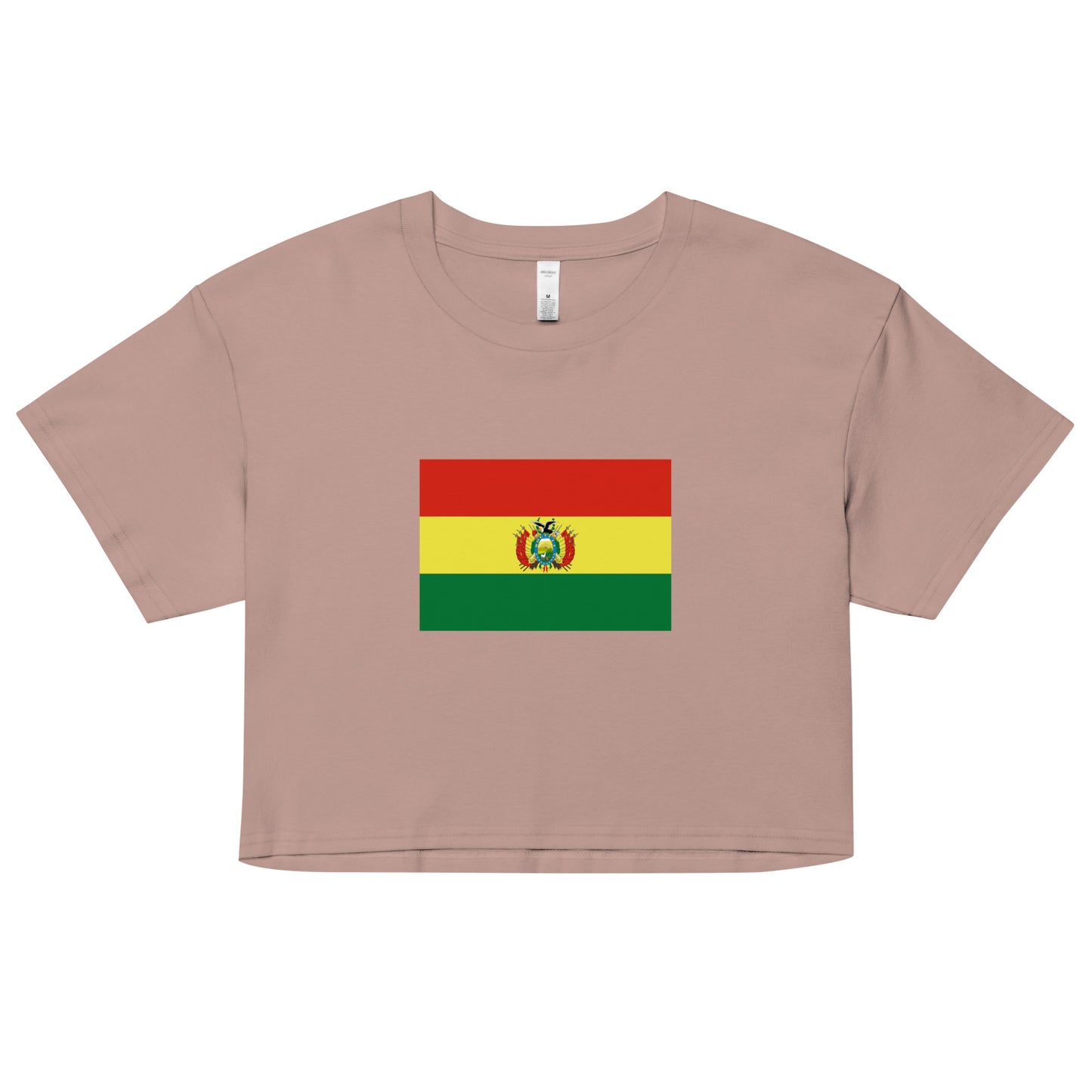 Bolivia Flag Women’s crop top