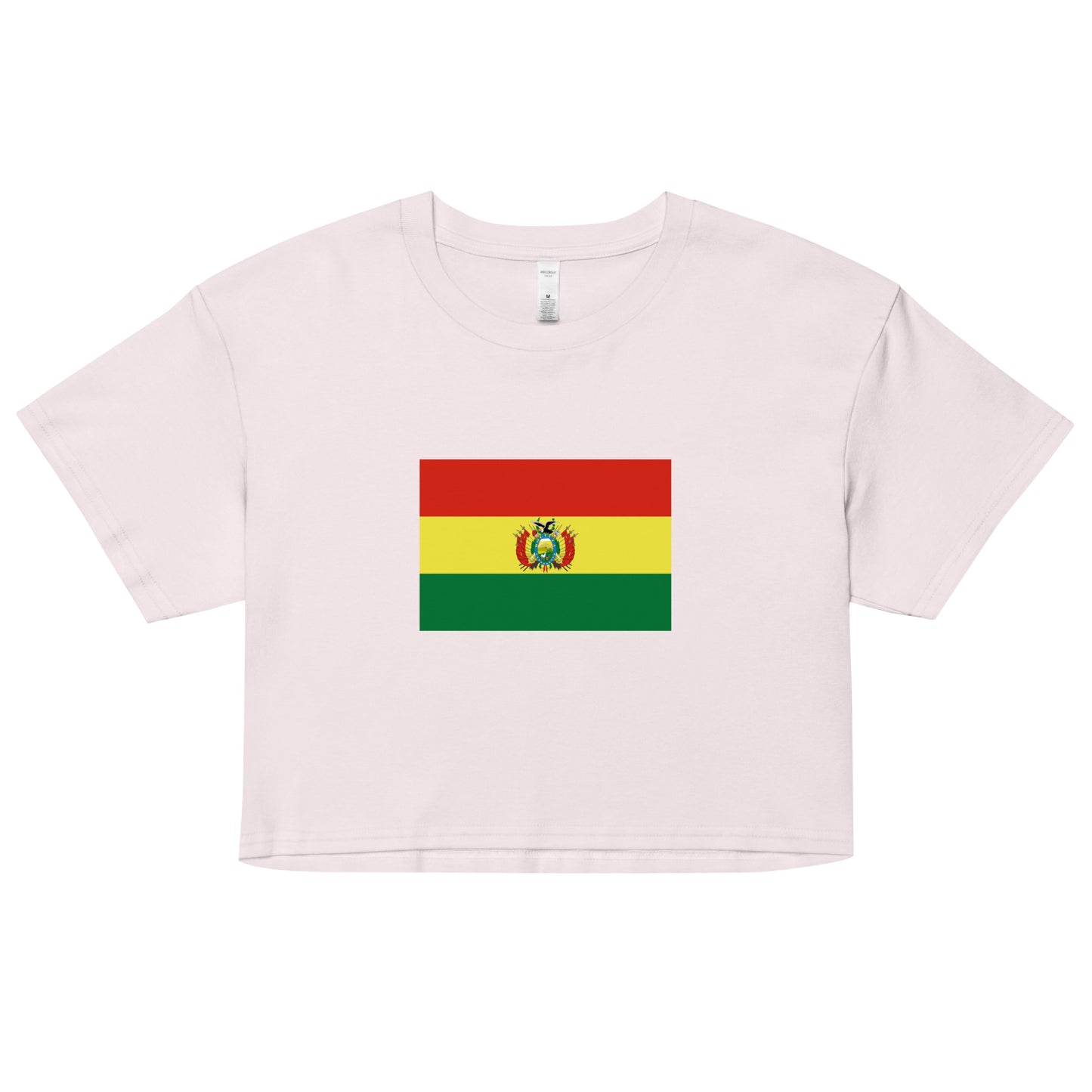 Bolivia Flag Women’s crop top