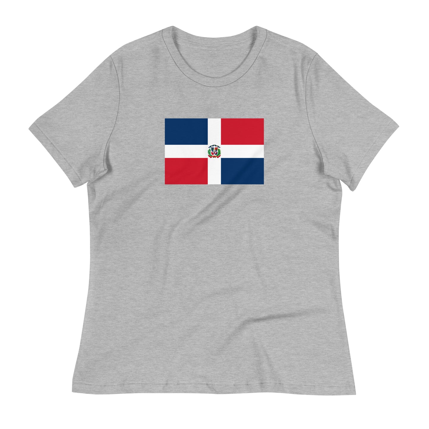 Dominican Republic Flag Women's Relaxed T-Shirt