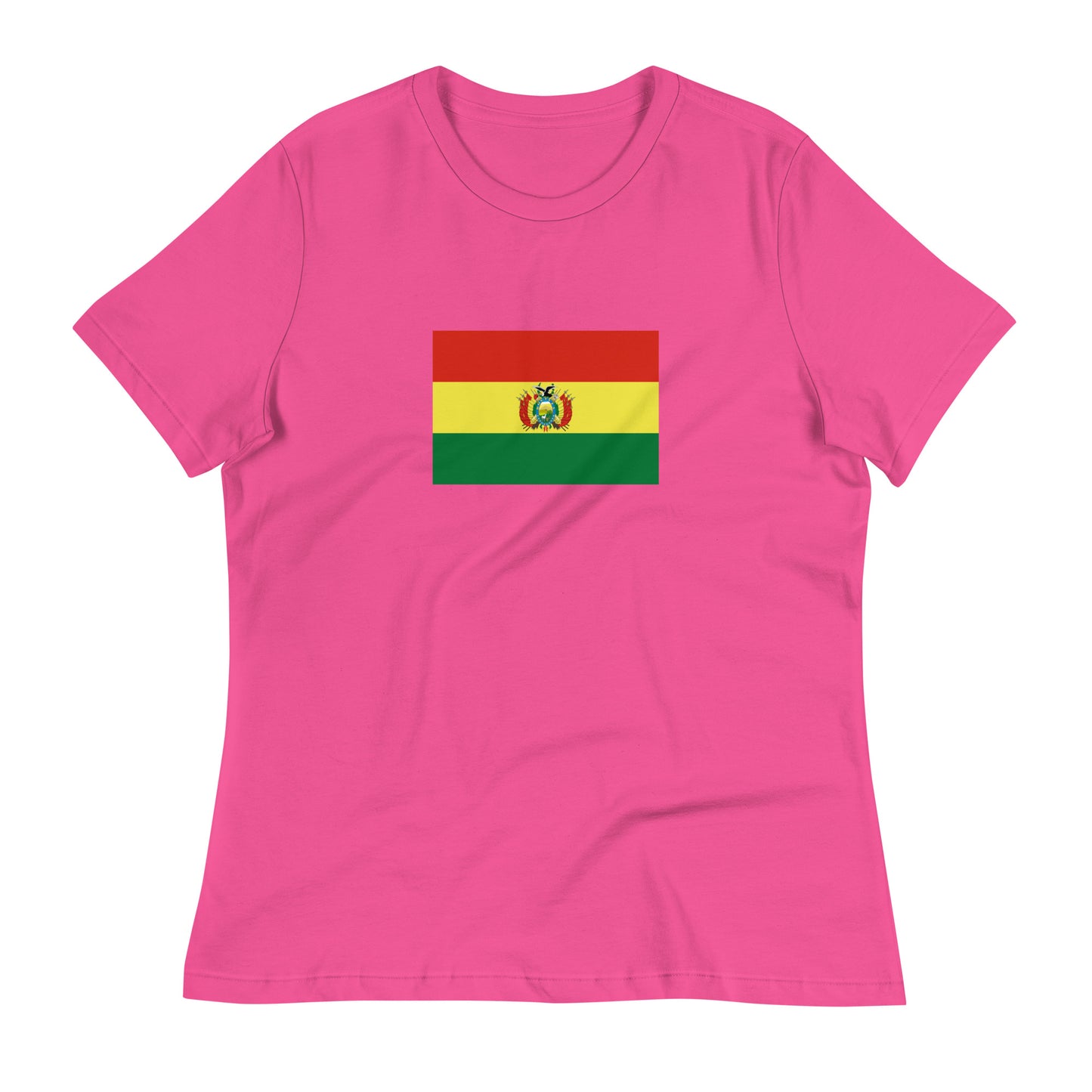 Bolivia Flag Women's Relaxed T-Shirt