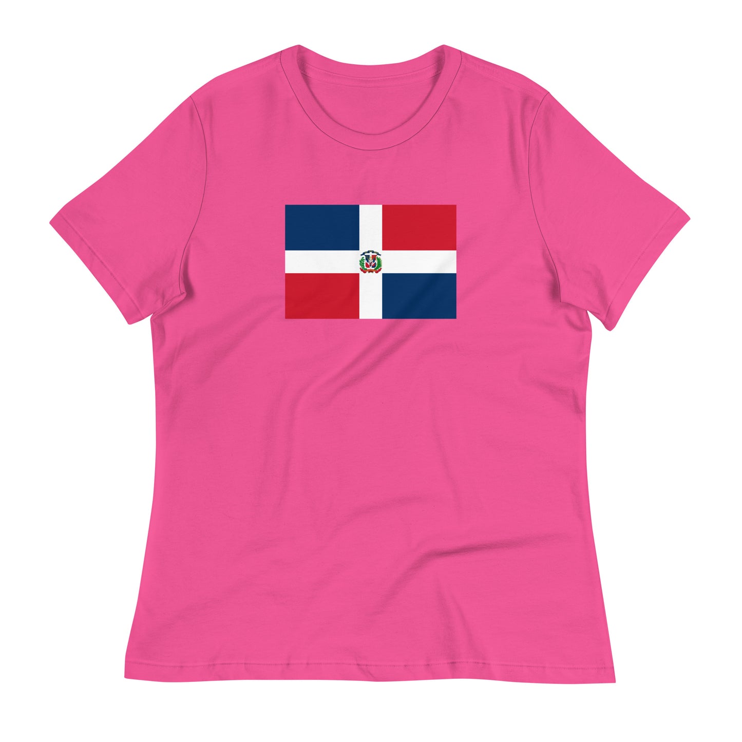 Dominican Republic Flag Women's Relaxed T-Shirt
