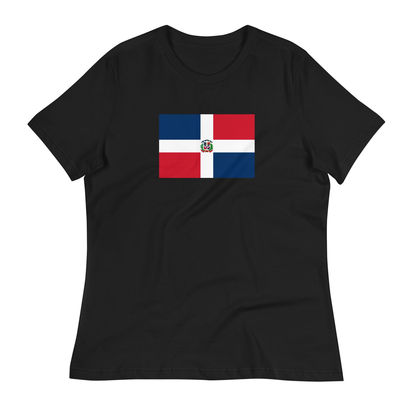 Dominican Republic Flag Women's Relaxed T-Shirt