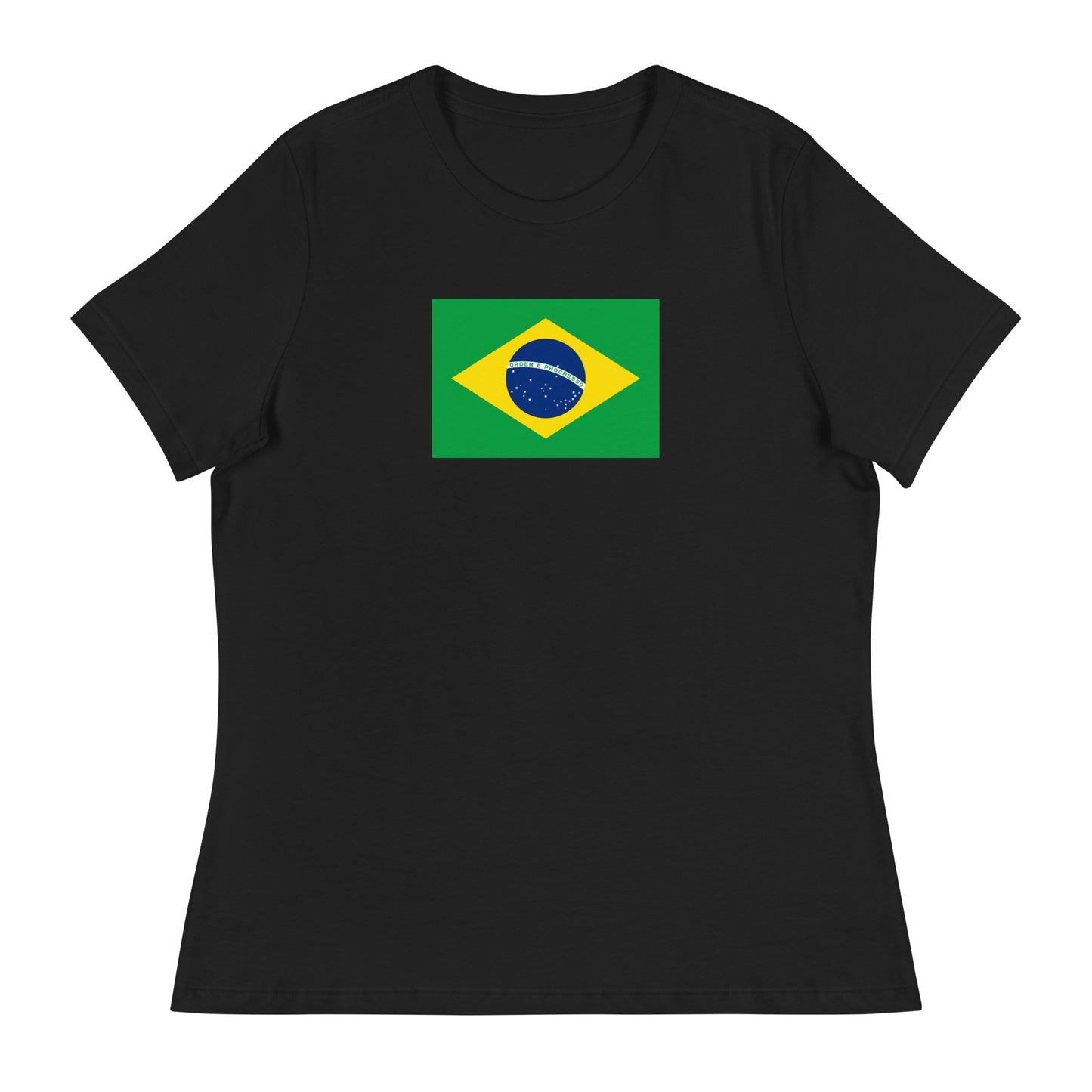 Brazilian Flag Women's Relaxed T-Shirt