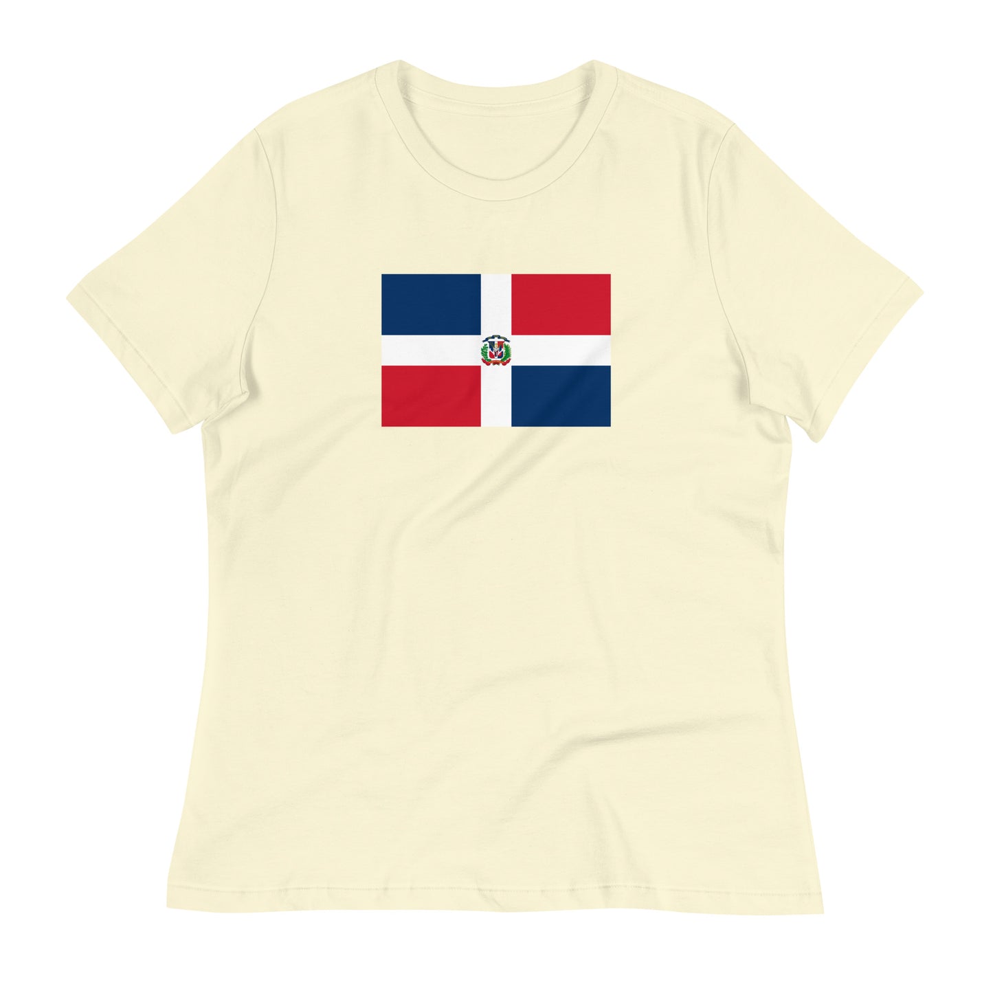 Dominican Republic Flag Women's Relaxed T-Shirt