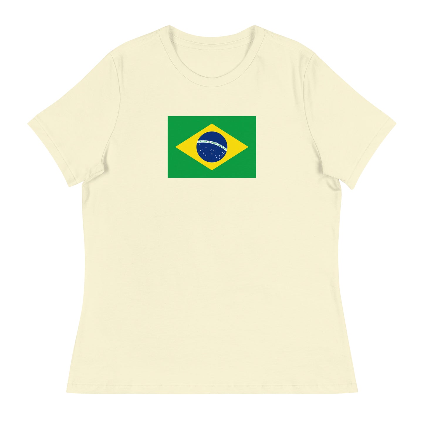 Brazilian Flag Women's Relaxed T-Shirt