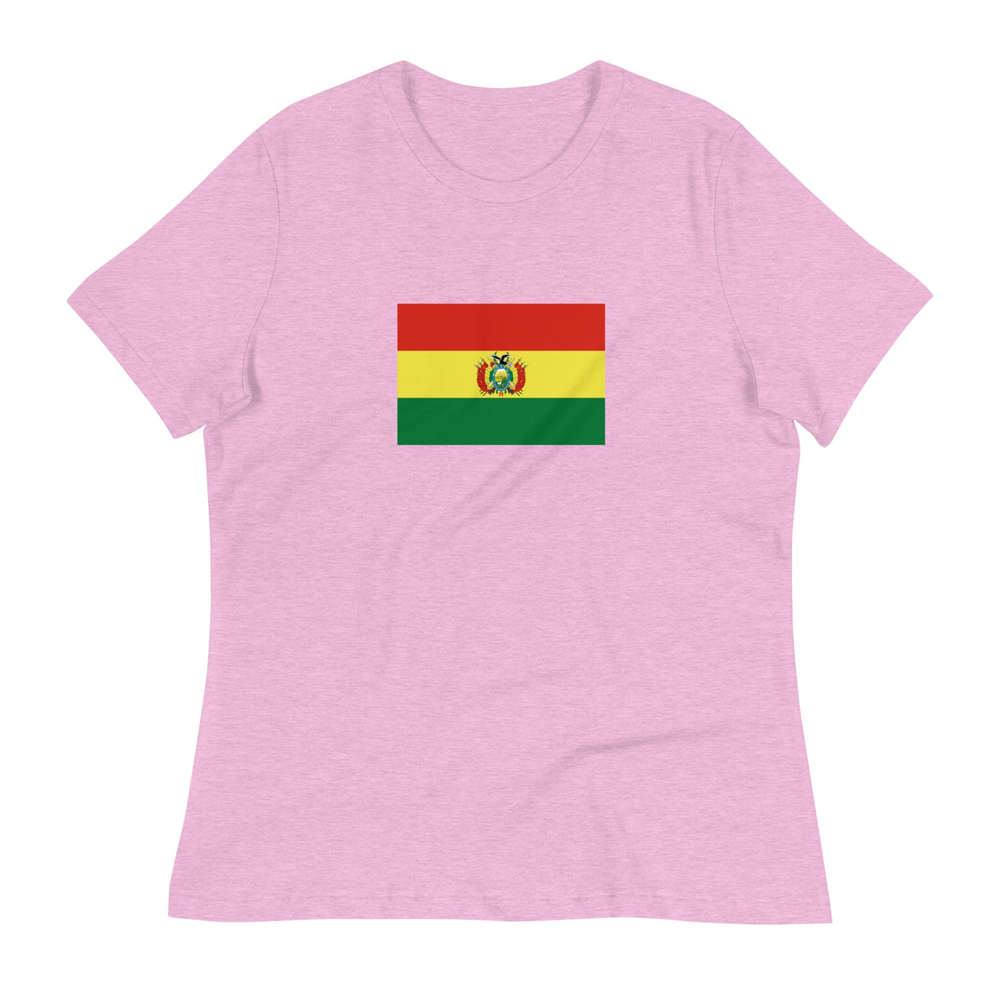 Bolivia Flag Women's Relaxed T-Shirt