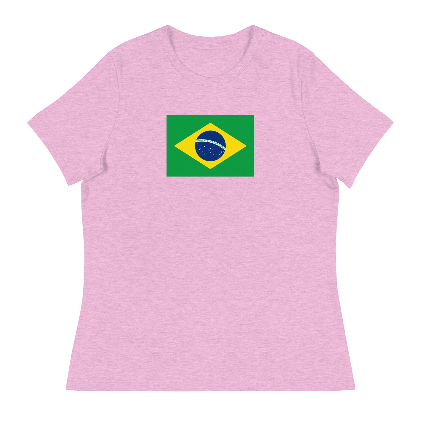 Brazilian Flag Women's Relaxed T-Shirt