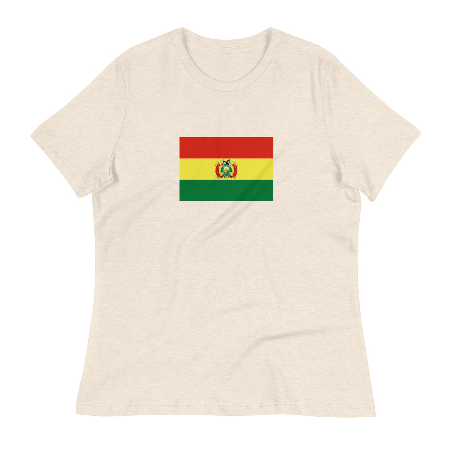 Bolivia Flag Women's Relaxed T-Shirt