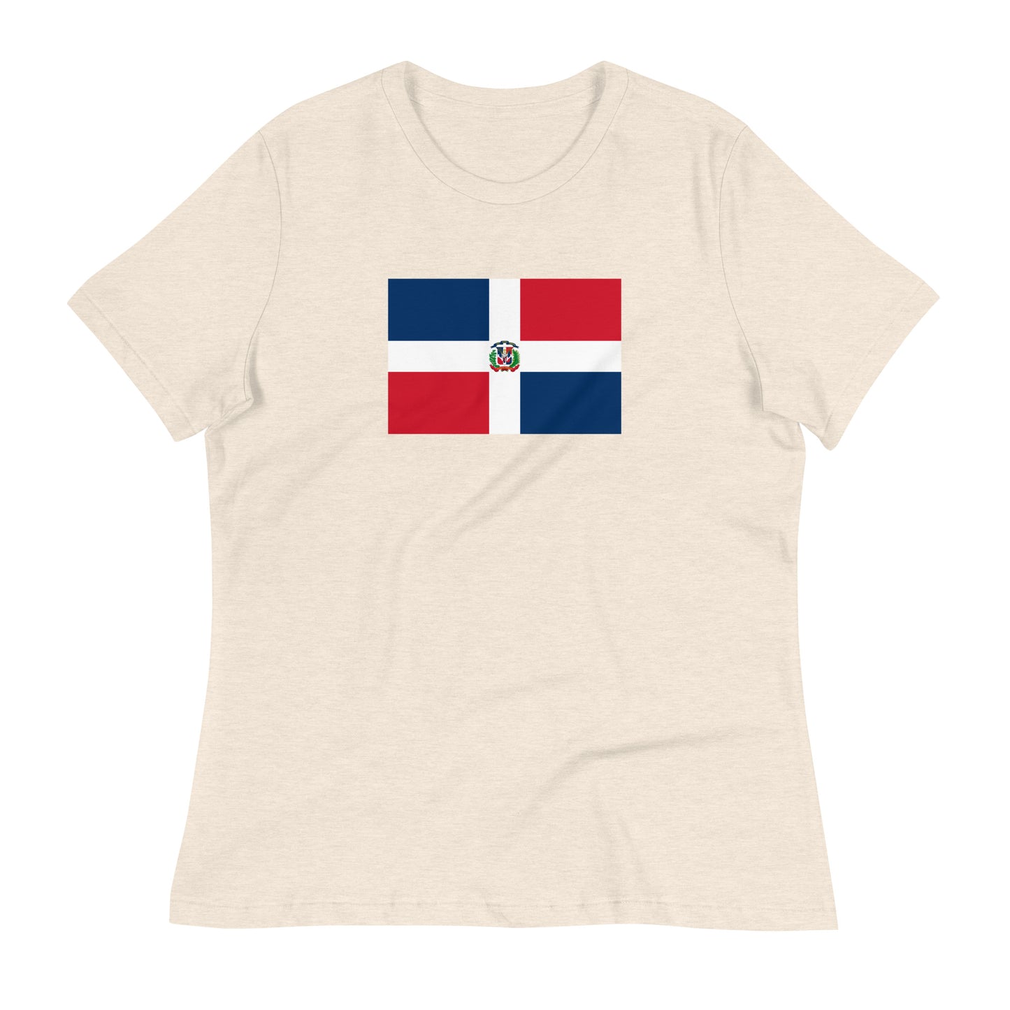 Dominican Republic Flag Women's Relaxed T-Shirt