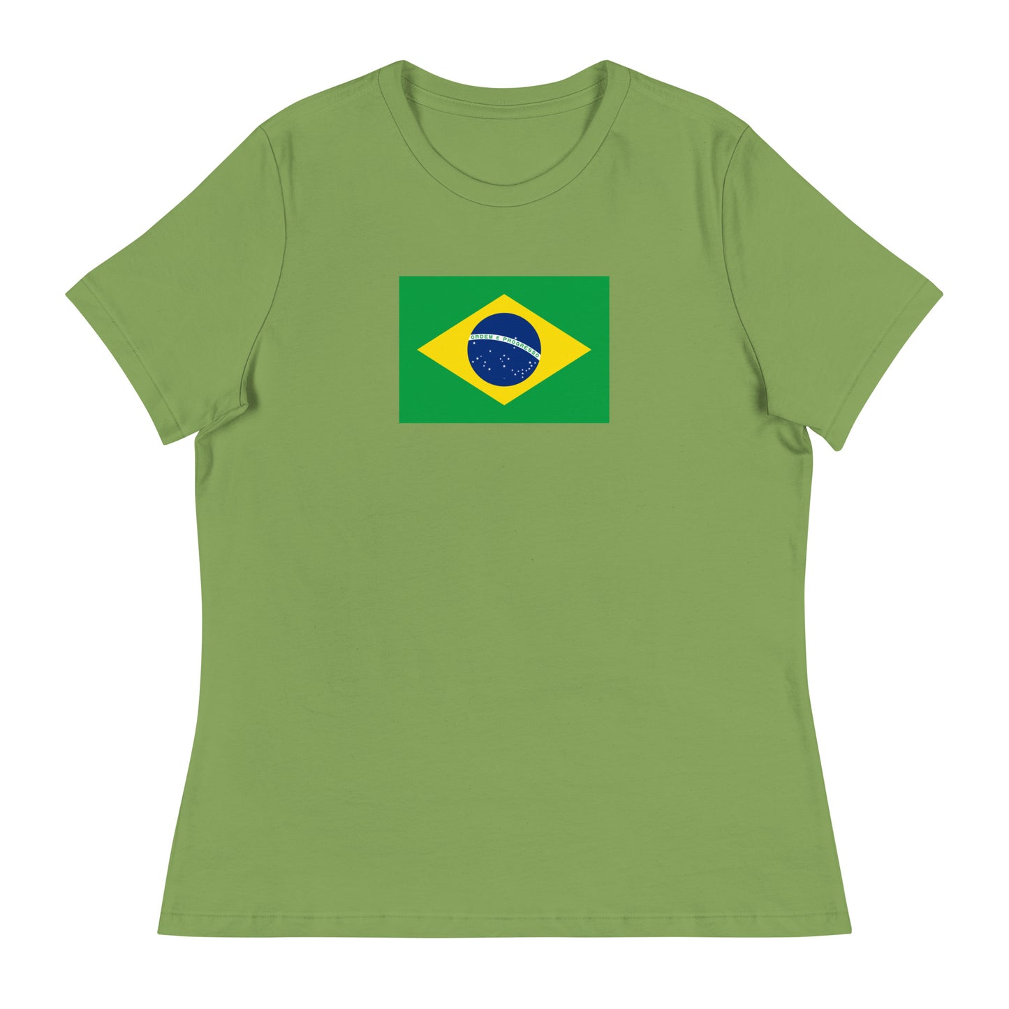 Brazilian Flag Women's Relaxed T-Shirt