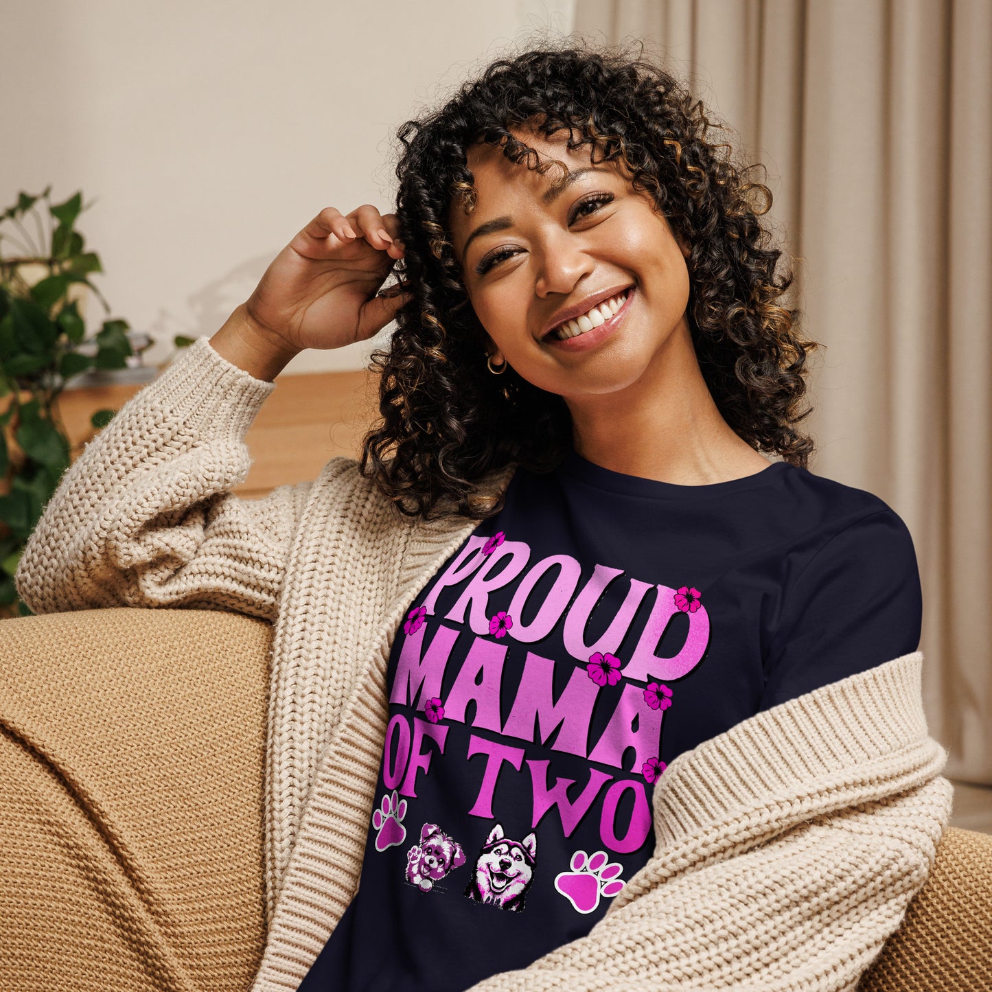 Mom of two Women's Relaxed T-Shirt