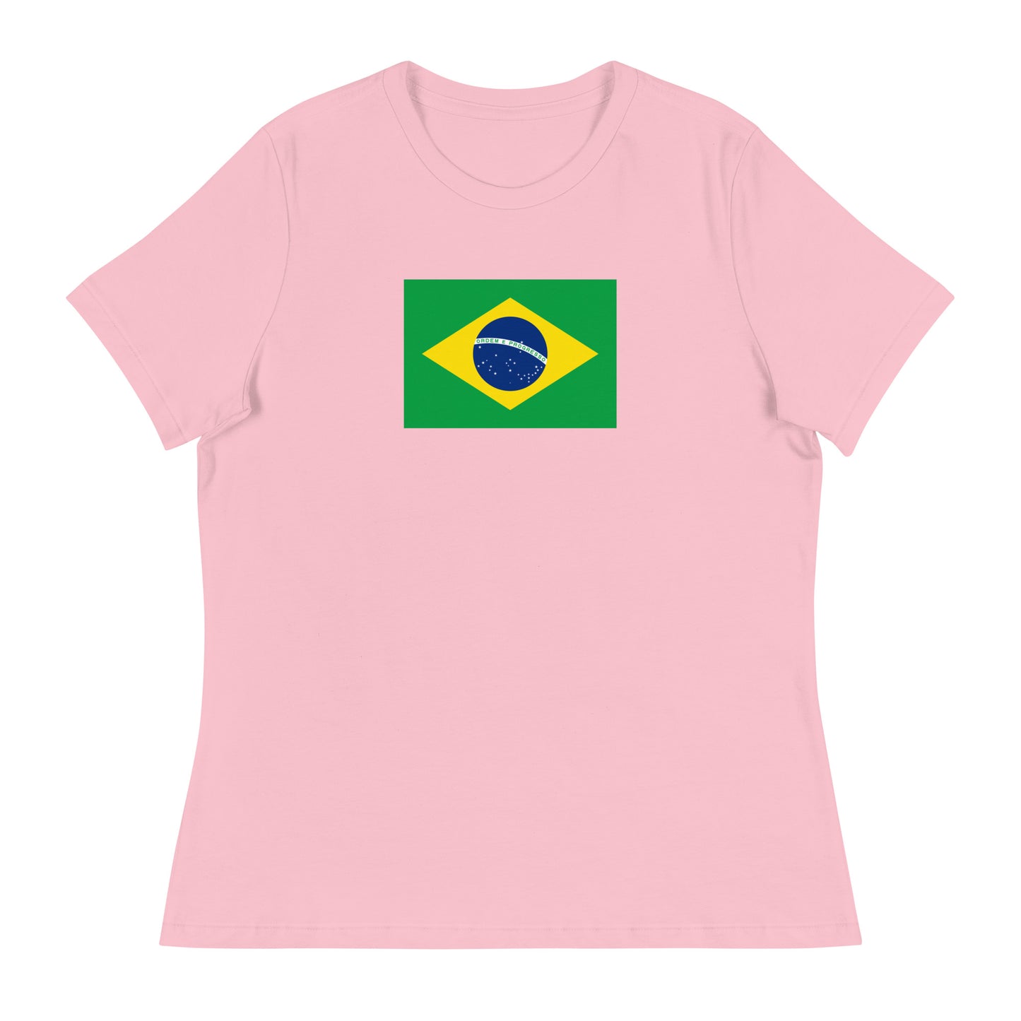 Brazilian Flag Women's Relaxed T-Shirt