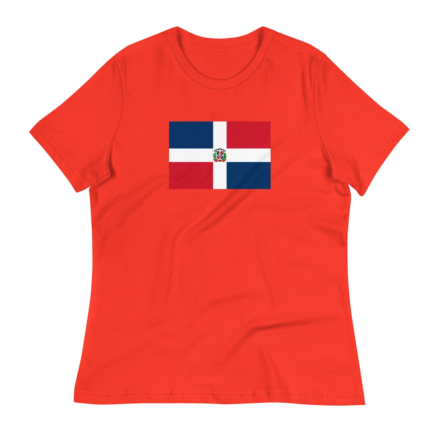 Dominican Republic Flag Women's Relaxed T-Shirt
