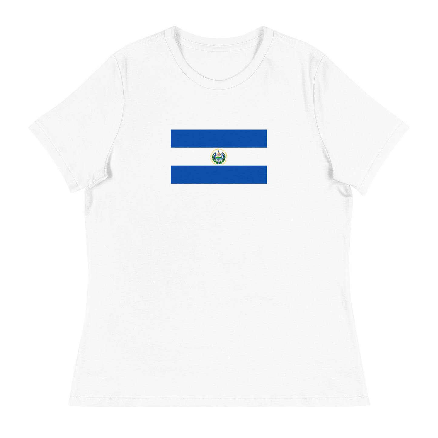 El Salvador Flag Women's Relaxed T-Shirt