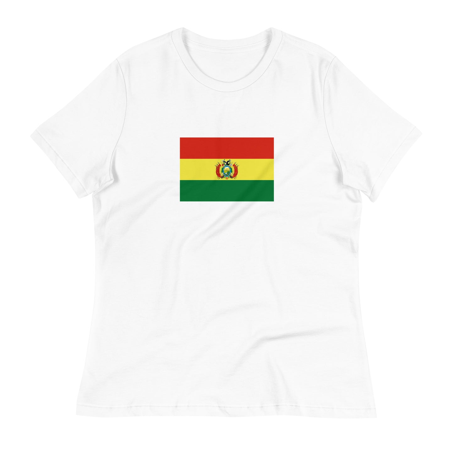 Bolivia Flag Women's Relaxed T-Shirt