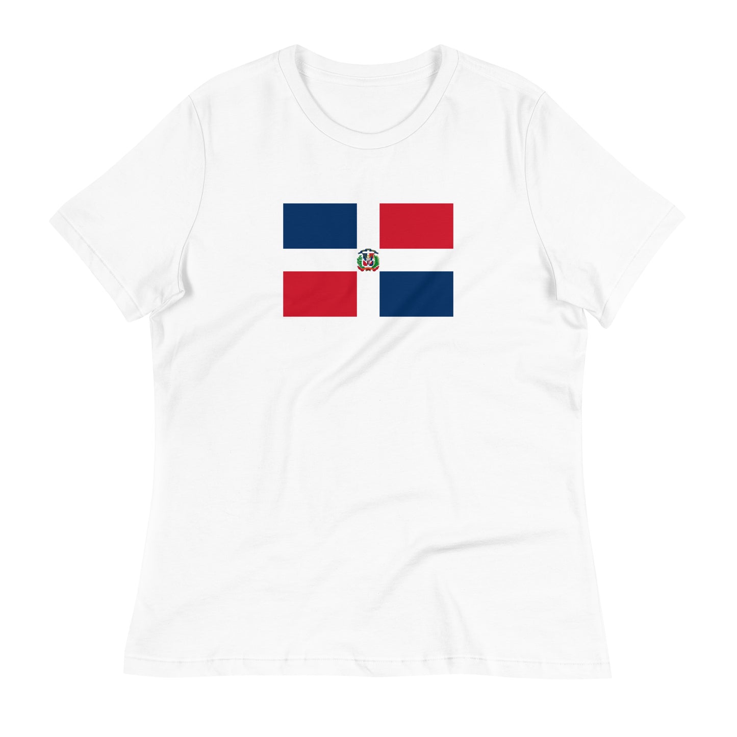Dominican Republic Flag Women's Relaxed T-Shirt