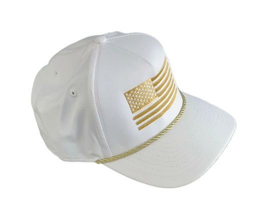 One of a Kind Gold America Wrightson Cap