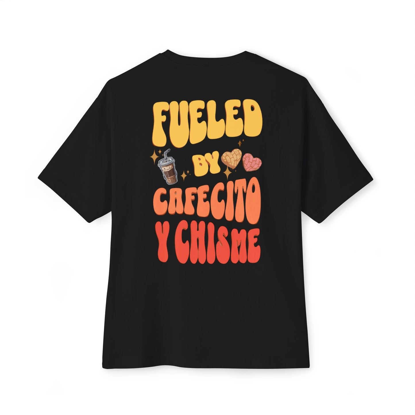 Cafecito Unisex Oversized Boxy Tee