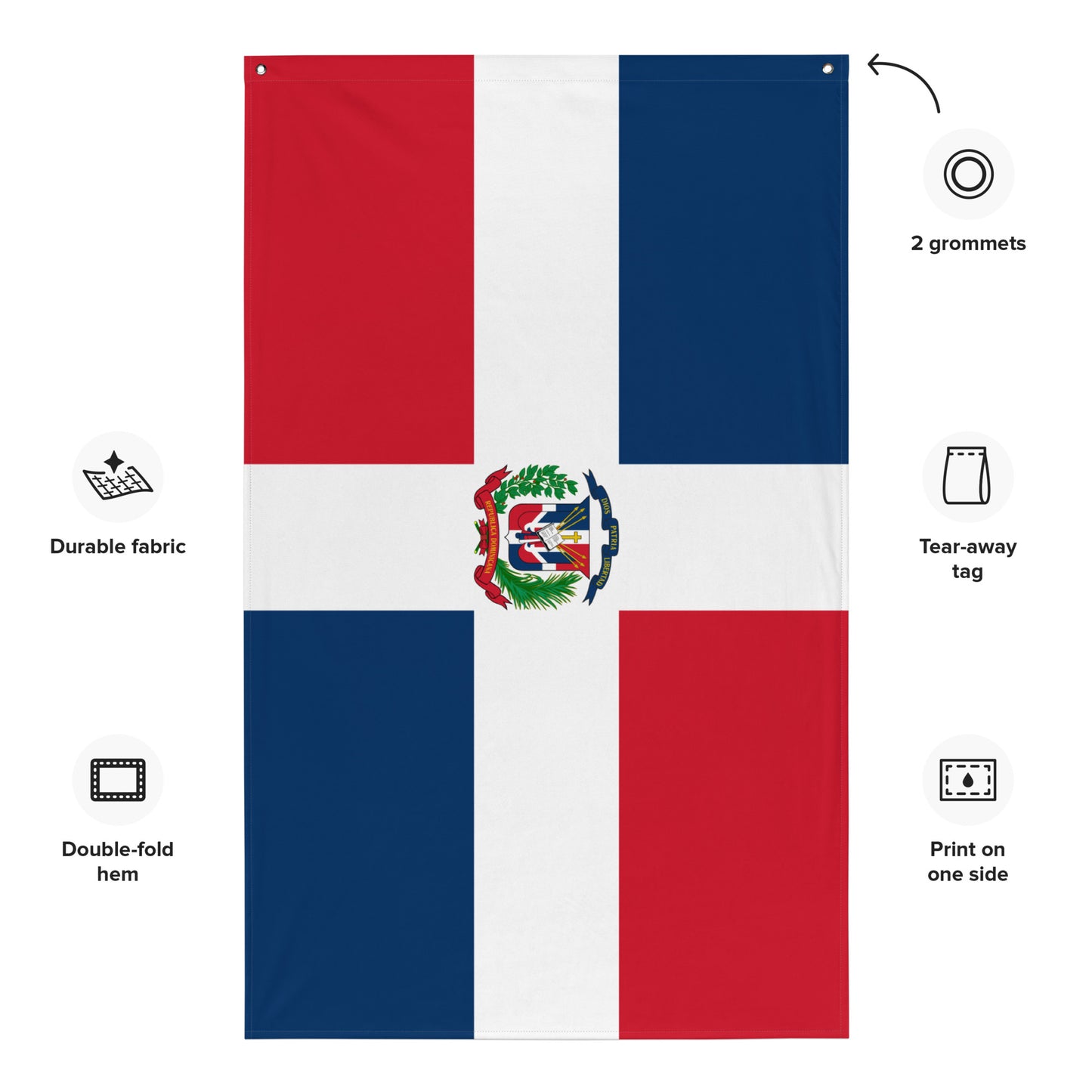 Dominican Republic Flag