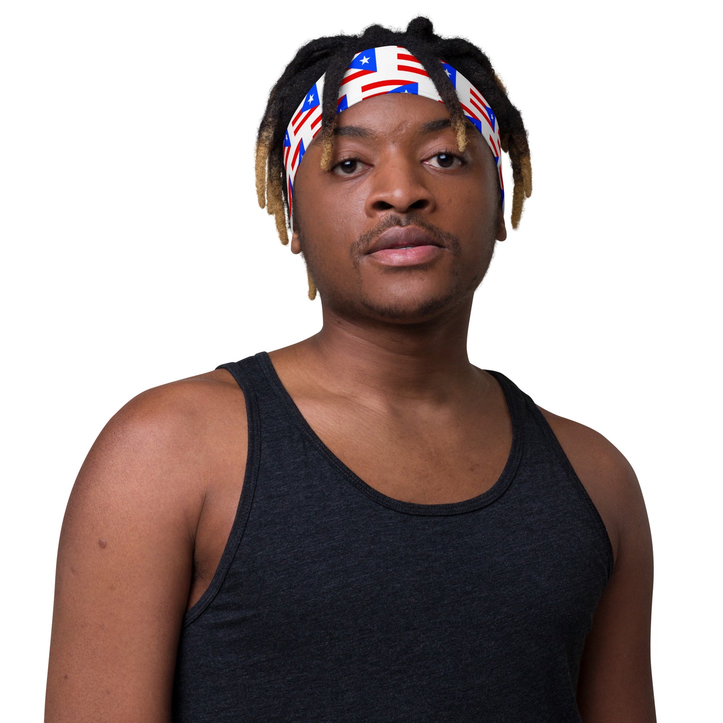 Puerto Rico Flag Headband