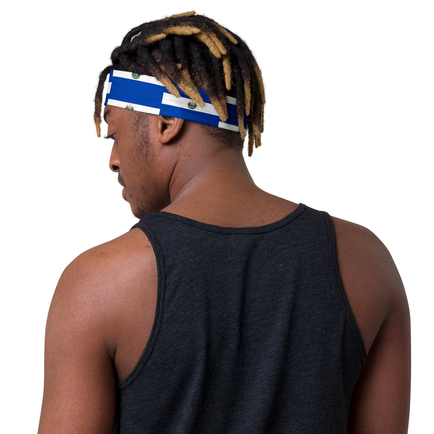 El Salvador Flag Headband