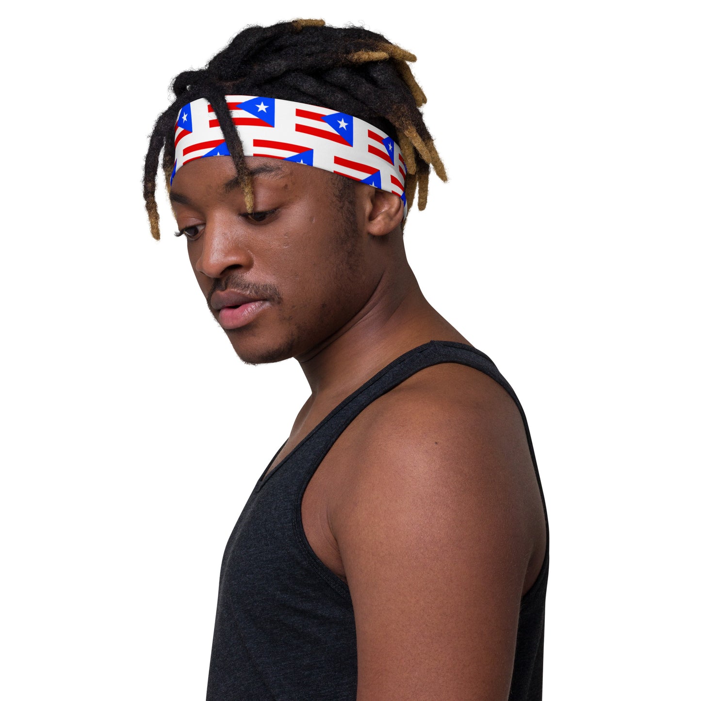 Puerto Rico Flag Headband