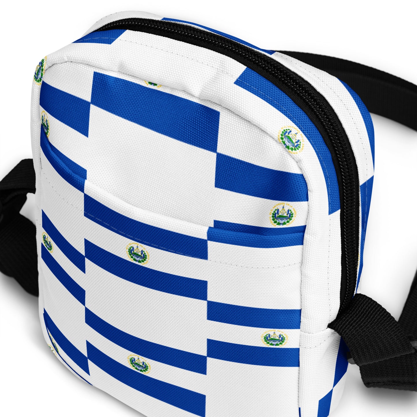 El Salvador Flag Utility crossbody bag