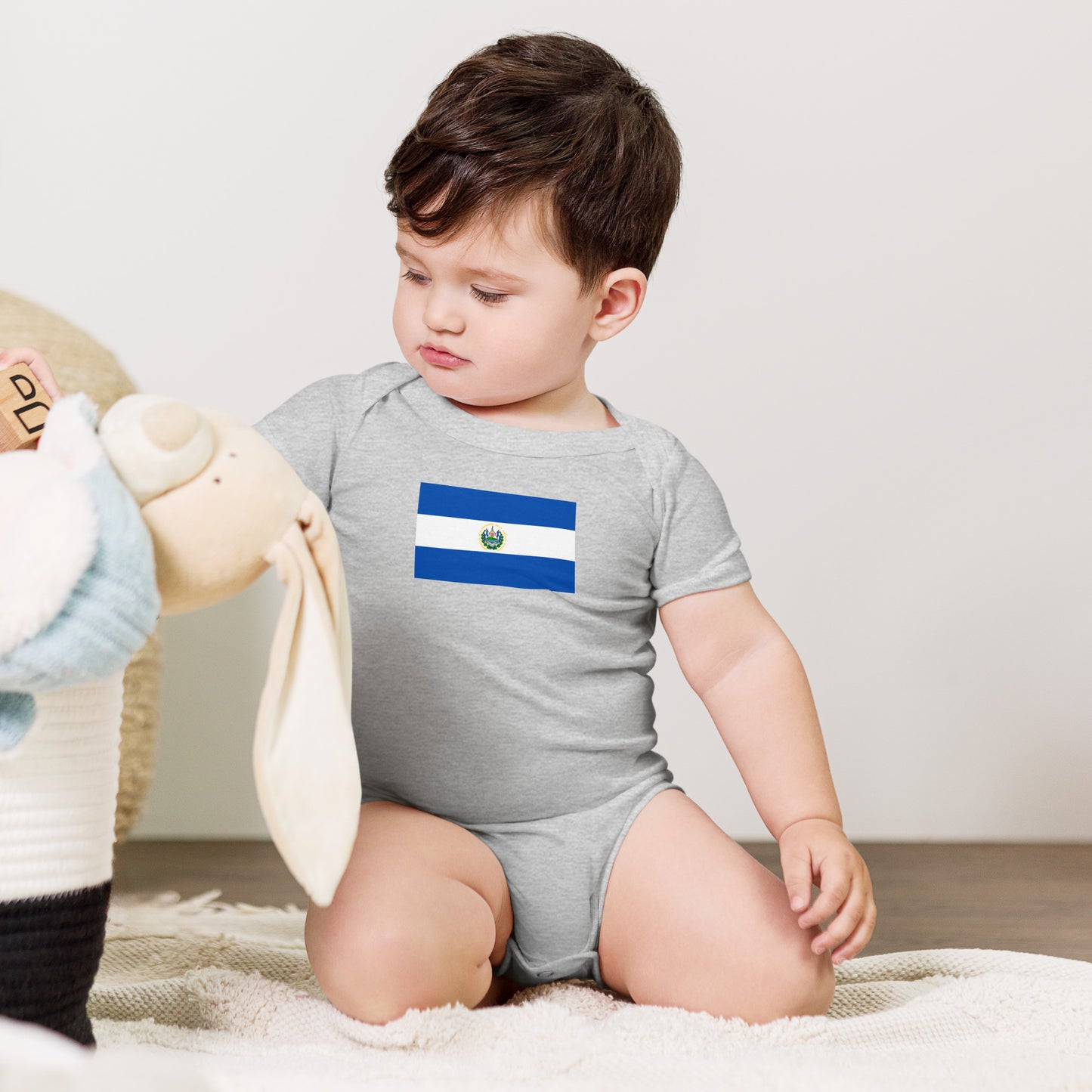 El Salvador Baby short sleeve one piece
