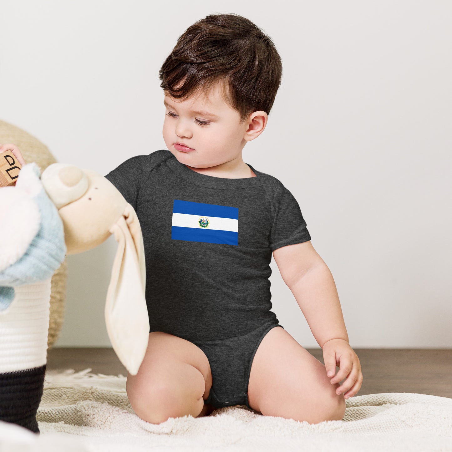 El Salvador Baby short sleeve one piece