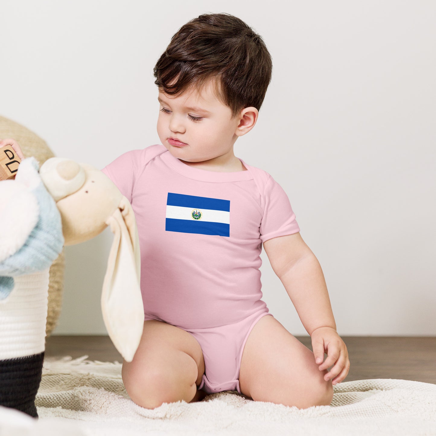 El Salvador Baby short sleeve one piece