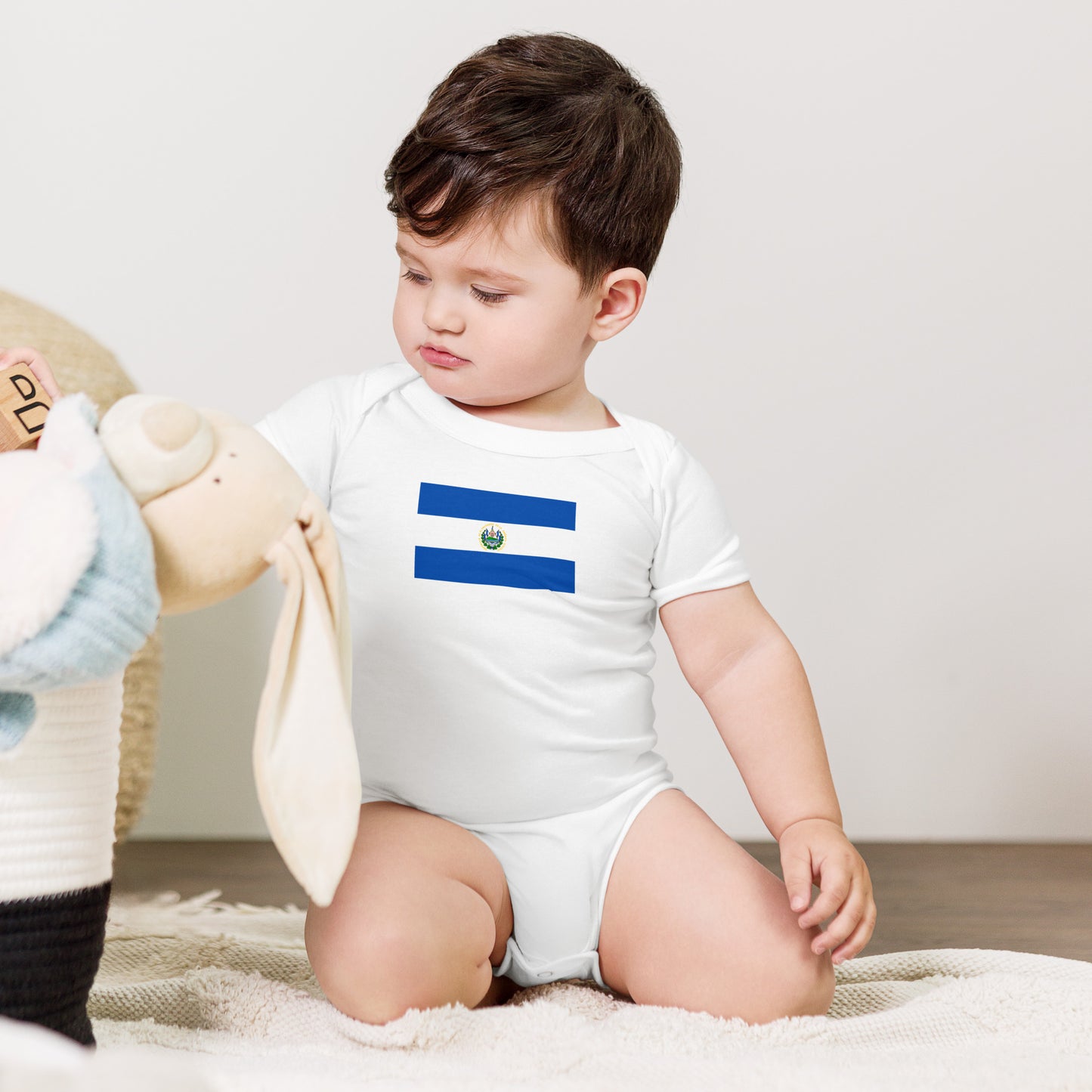El Salvador Baby short sleeve one piece