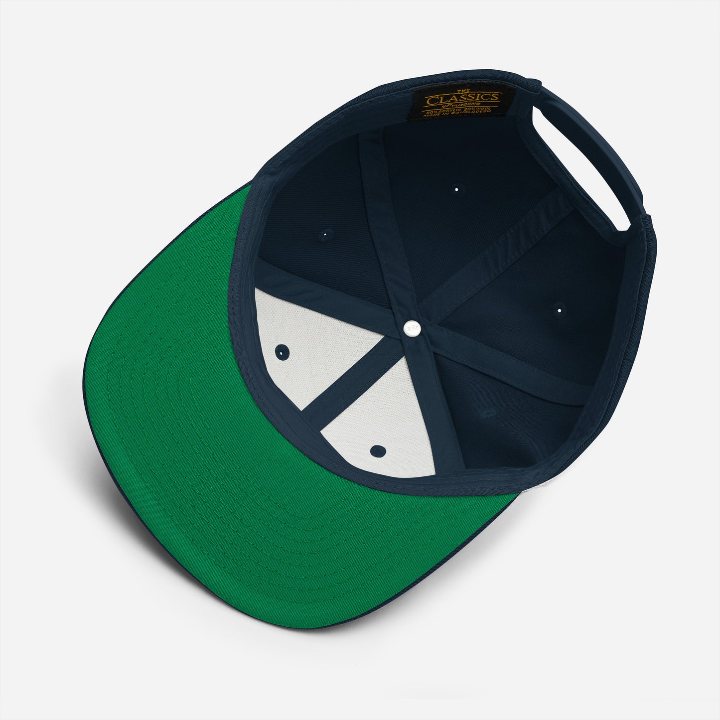 Puerto Rico Flag Embroidery Snapback Hat