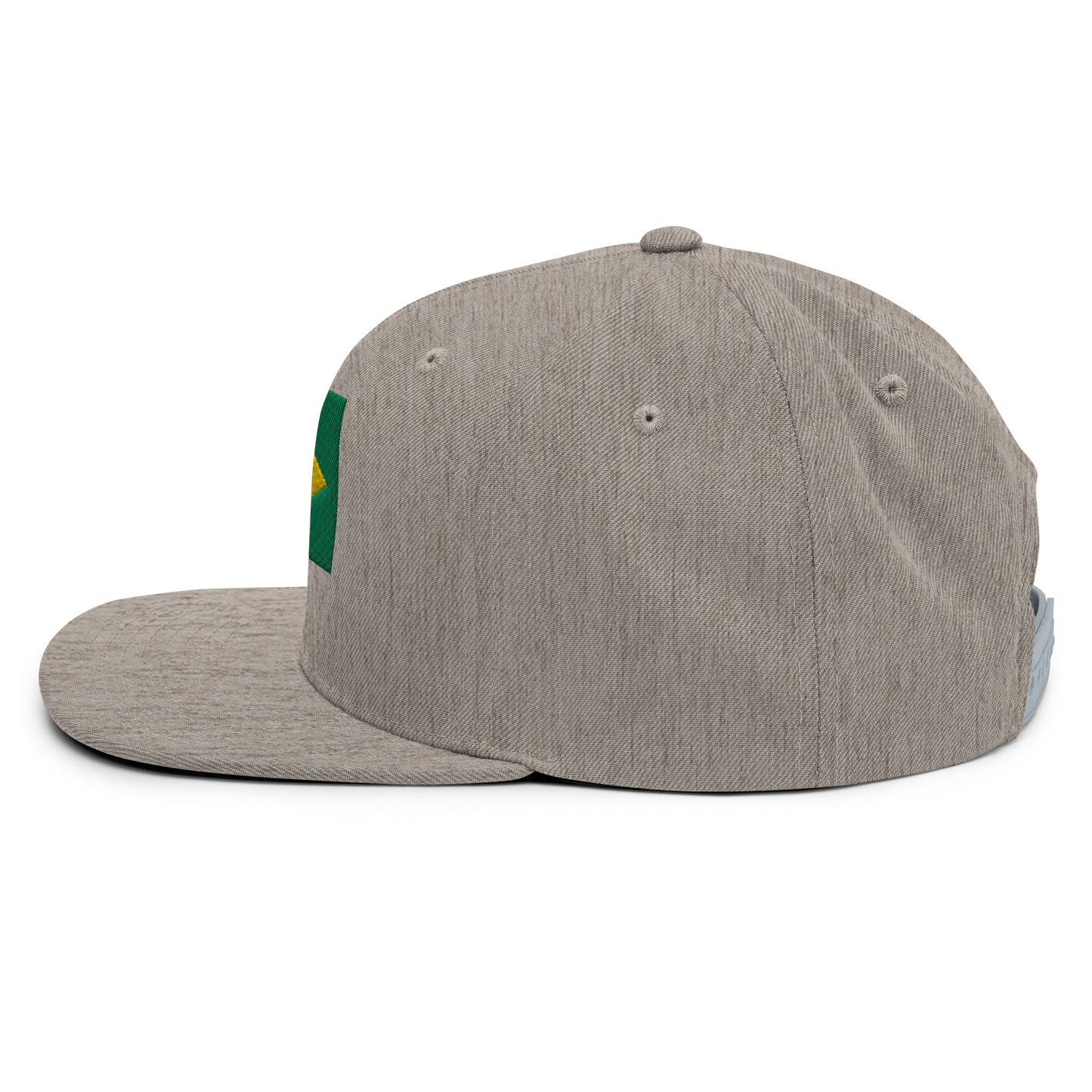 Brazilian Flag Snapback Hat