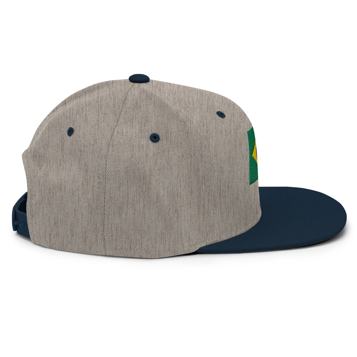 Brazilian Flag Snapback Hat
