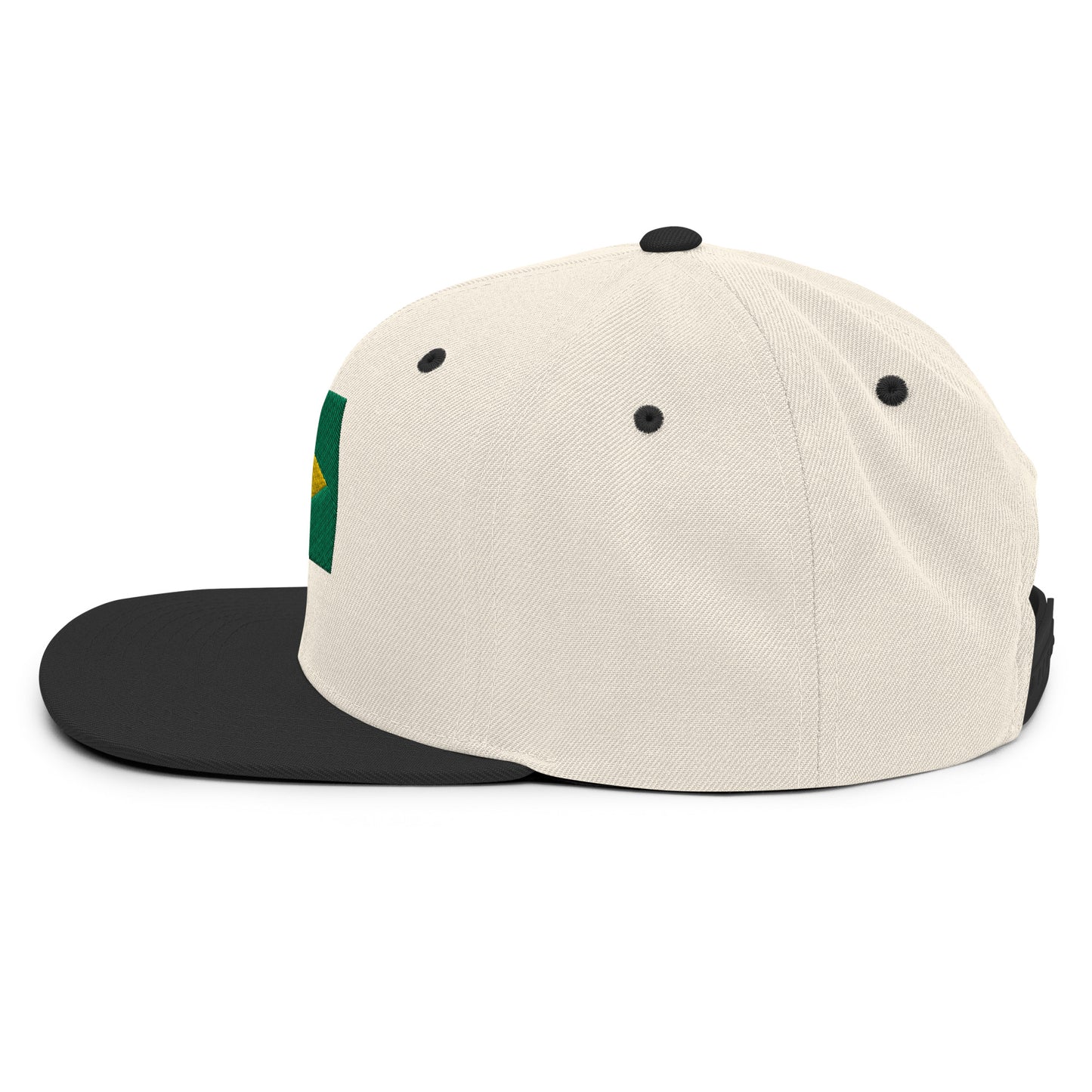 Brazilian Flag Snapback Hat