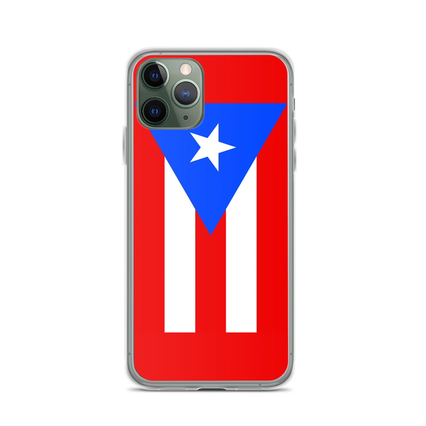 Puerto Rico Flag Clear Case for iPhone®