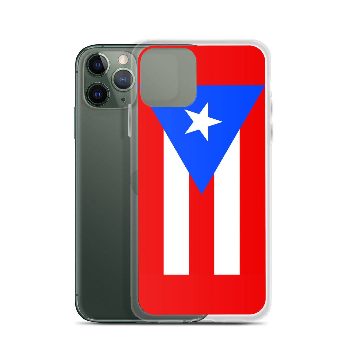 Puerto Rico Flag Clear Case for iPhone®