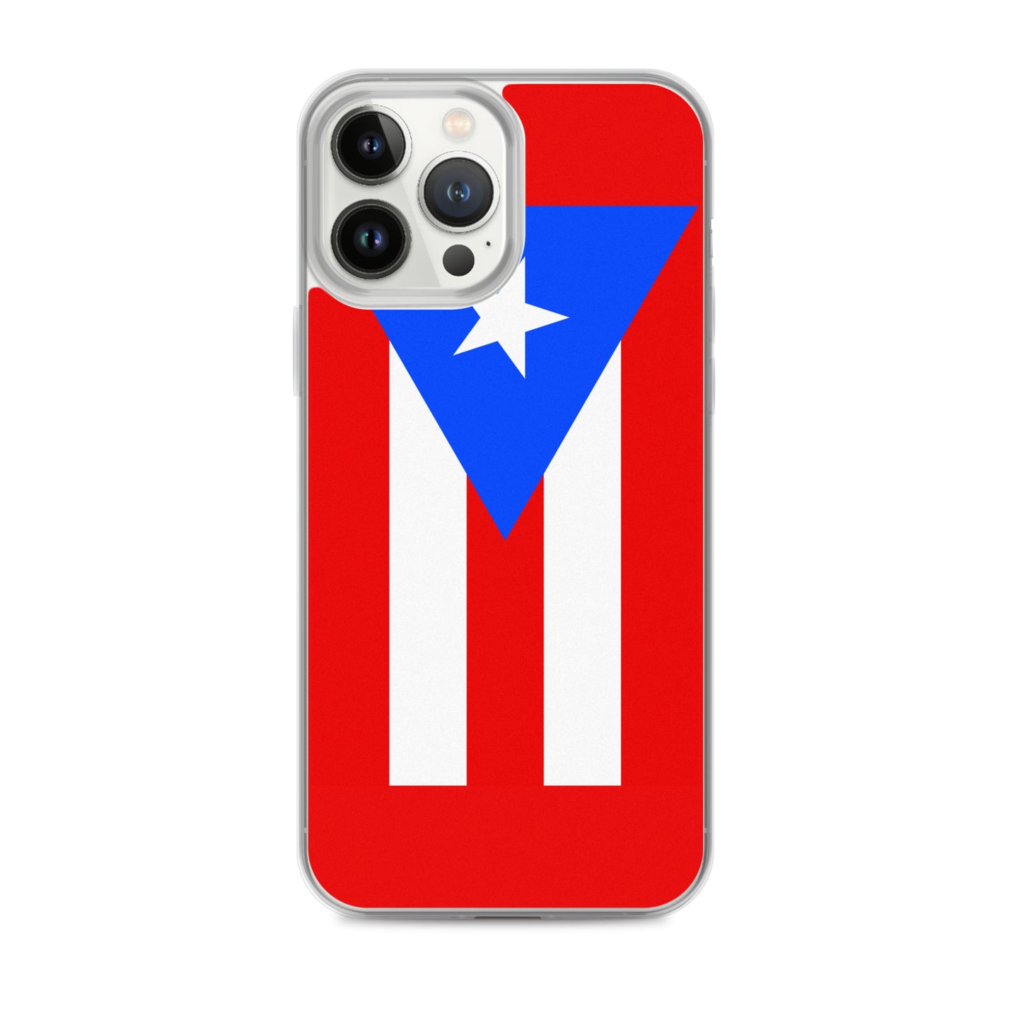 Puerto Rico Flag Clear Case for iPhone®