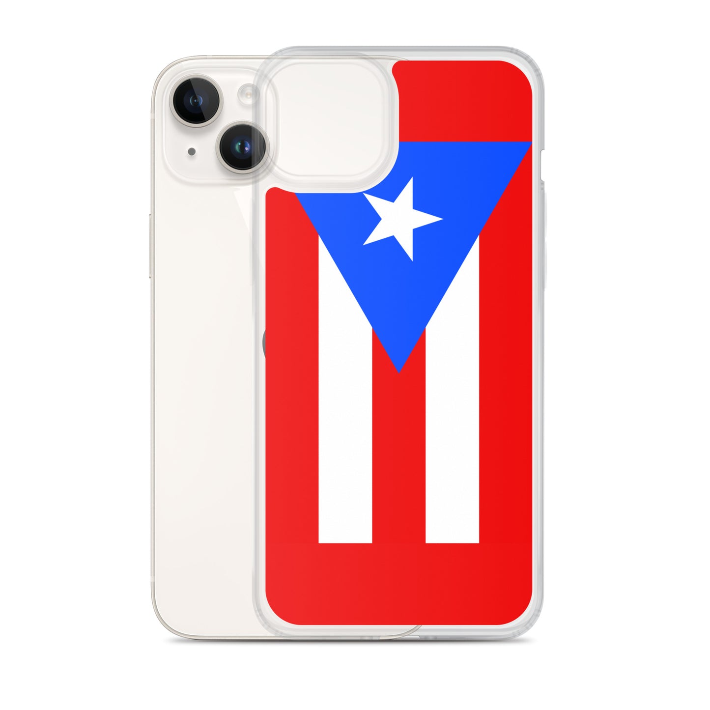 Puerto Rico Flag Clear Case for iPhone®