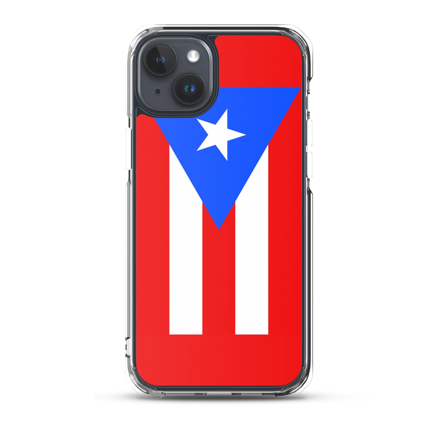 Puerto Rico Flag Clear Case for iPhone®