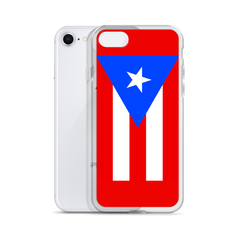 Puerto Rico Flag Clear Case for iPhone®