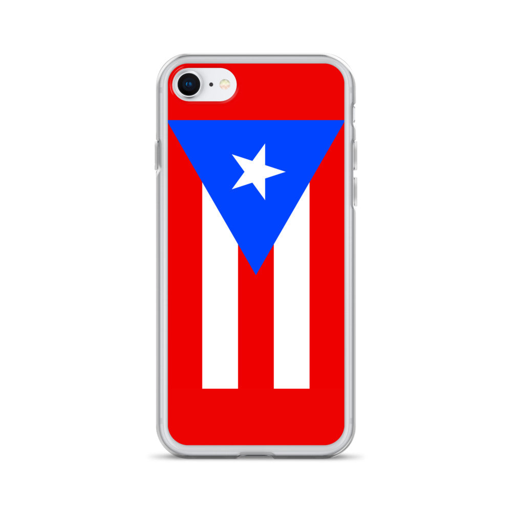 Puerto Rico Flag Clear Case for iPhone®