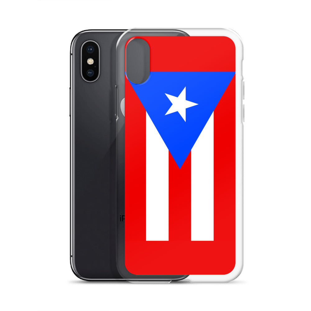Puerto Rico Flag Clear Case for iPhone®
