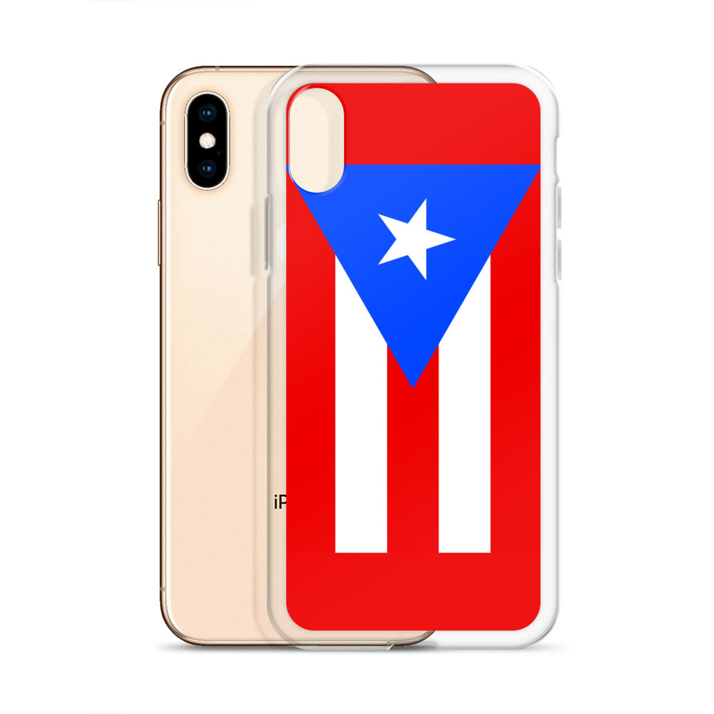 Puerto Rico Flag Clear Case for iPhone®