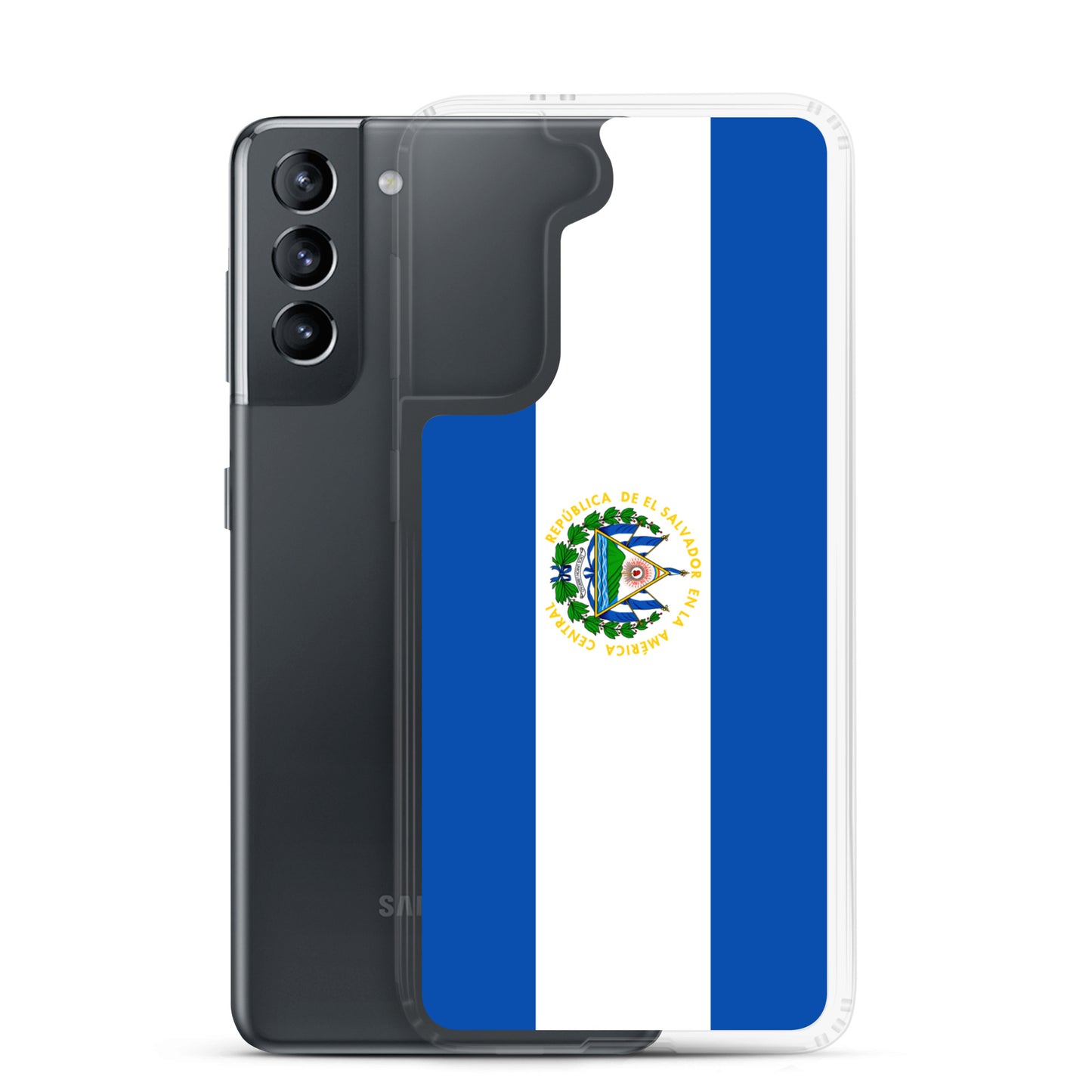El Salvador Flag Clear Case for Samsung®